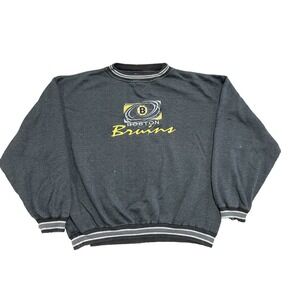 vintage boston bruins sweatshirt mens XL gray 1990s NHL